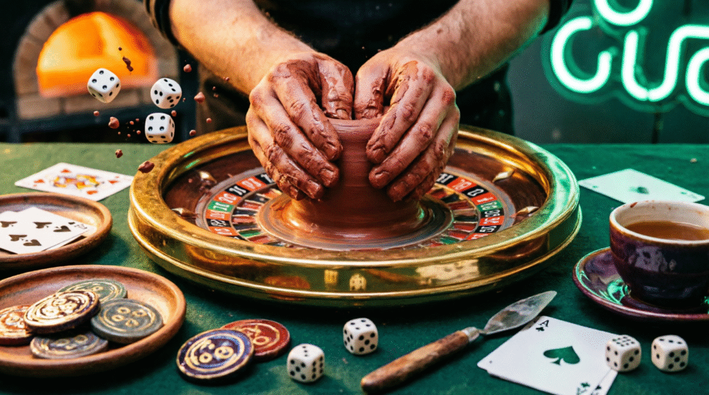 Céramique et stratégies de casino: créativité, risque et maîtrise